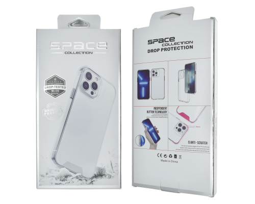 Чохол Space Case iPhone 15 Plus transparent PLS-00-00110732
