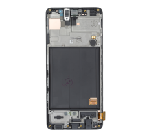 Дисплей Samsung A515 Galaxy A51 (2019) з сенсором та рамкою black (Original Assembled) PLS-00-00147365