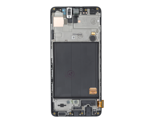 Дисплей Samsung A515 Galaxy A51 (2019) з сенсором та рамкою black (Original Assembled) PLS-00-00147365