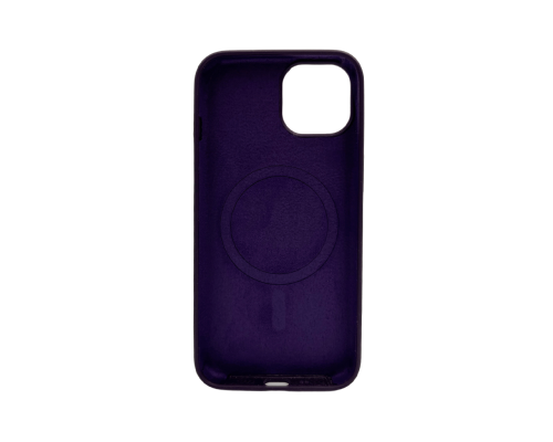 Чохол Silicone case Beats with MagSafe iPhone 14 dark purple PLS-00-00154849