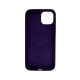 Чохол Silicone case Beats with MagSafe iPhone 14 dark purple PLS-00-00154849