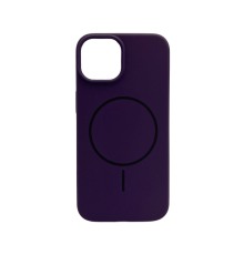 Чохол Silicone case Beats with MagSafe iPhone 14 dark purple PLS-00-00154849