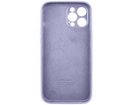 Чохол Silicone Case Квадратні Борти Full Camera iPhone 11 Pro lavender gray PLS-00-00116671