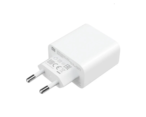 Зарядний пристрій Xiaomi Mi 33W 1USB-A+1USB-C (Original) white PLS-00-00140751