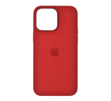 Чохол Silicone Case Full з MagSafe та Анімацією iPhone 14 Pro Max red PLS-00-00120602