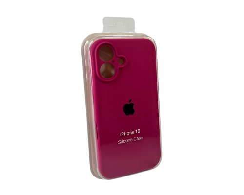 Чохол Silicone Case Full Camera Protective для iPhone 16 dragon fruit PLS-00-00130765
