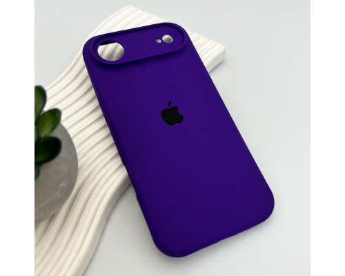 Чохол Silicone Case Full Camera Protective для iPhone 17 Air dark purple PLS-00-00155232