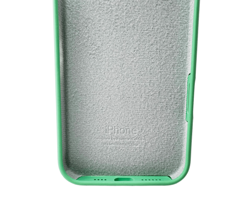 Чохол Silicone Case Full Protective для iPhone 16 Pro Max spearmint PLS-00-00130726