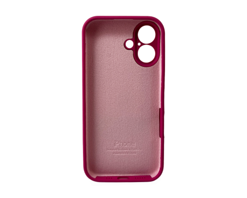 Чохол Silicone Case Full Camera Protective для iPhone 16 dragon fruit PLS-00-00130765