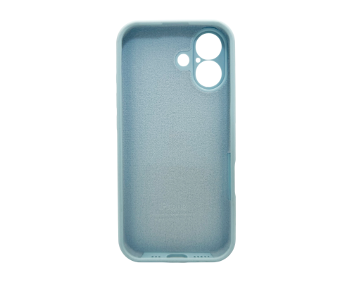 Чохол Silicone Case Full Camera Protective для iPhone 17 mist blue PLS-00-00150705