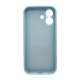 Чохол Silicone Case Full Camera Protective для iPhone 17 mist blue PLS-00-00150705
