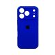 Чохол Silicone Case Full Camera Protective для iPhone 17 Pro shiny blue PLS-00-00155267