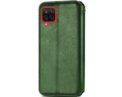 Чохол-книжка Leather Cubic Samsung A125 Galaxy A12 green PLS-00-00170713