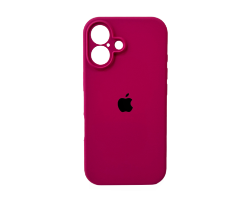 Чохол Silicone Case Full Camera Protective для iPhone 16 dragon fruit PLS-00-00130765