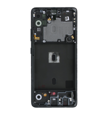 Дисплей Samsung A516 Galaxy A51 5G (2020) з сенсором та рамкою black (Original) PLS-00-00082353