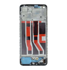 Дисплей OPPO A74 (Ver.04) з сенсором та рамкою black (OLED) PLS-00-00120129