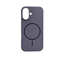 Чохол Silicone case Beats with MagSafe iPhone 16 lavender gray PLS-00-00155037