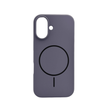 Чохол Silicone case Beats with MagSafe iPhone 16 lavender gray PLS-00-00155037