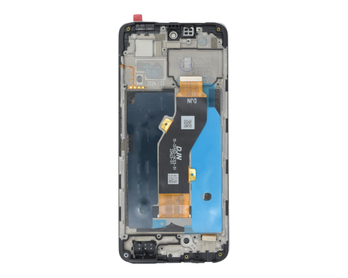 Дисплей Infinix Smart 8 Plus з сенсором та рамкою black (Original Used) (ver. DJN) PLS-00-00154650