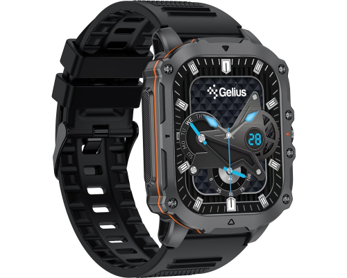 Смарт годинник Gelius Amazwatch Tactical Heavy GP-SW016 black PLS-00-00161433