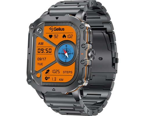 Смарт годинник Gelius Amazwatch Tactical Heavy GP-SW016 black PLS-00-00161433