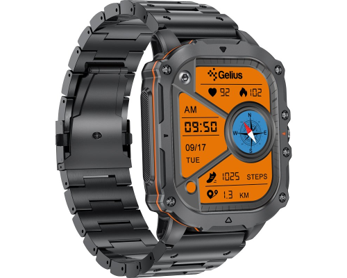 Смарт годинник Gelius Amazwatch Tactical Heavy GP-SW016 black PLS-00-00161433