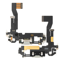 Шлейф iPhone 12 з роз'ємом зарядки white (Original Used) PLS-00-00093431