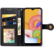 Чохол-книжка Leather GETMAN with card holder Samsung A135 Galaxy A13 black PLS-00-00128834