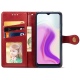 Чохол-книжка Leather GETMAN with card holder Umidigi A9 red PLS-00-00128959
