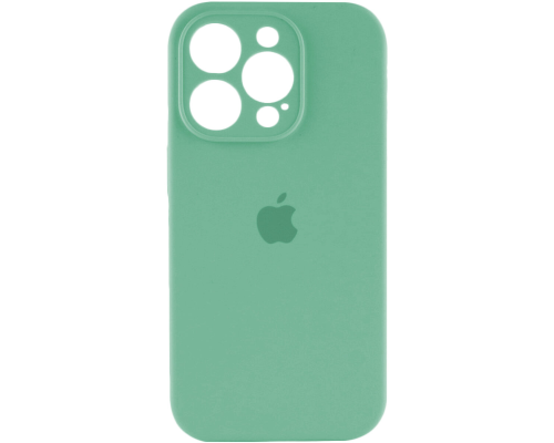 Чохол Silicone Case Full Camera Protective iPhone 16 Pro spearmint PLS-00-00130851
