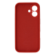 Чохол Silicone Case Full Camera Protective iPhone 16 Plus red PLS-00-00130585