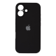 Чохол Silicone Case Full Camera Protective iPhone 16 Plus black PLS-00-00130587