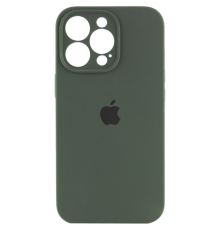 Чохол Silicone Case Full Camera Protective iPhone 16 Pro Max atrovirens PLS-00-00130879