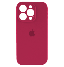 Чохол Silicone Case Full Camera Protective iPhone 16 Pro Max maroon PLS-00-00130876