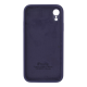 Чохол Silicone Case Квадратні Борти Full Camera iPhone XR amethyst PLS-00-00123144