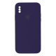 Чохол Silicone Case Квадратні Борти Full Camera iPhone X (XS) amethyst PLS-00-00123121