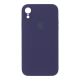 Чохол Silicone Case Квадратні Борти Full Camera iPhone XR amethyst PLS-00-00123144