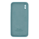 Чохол Silicone Case Квадратні Борти Full Camera iPhone XS Max sea blue PLS-00-00123132