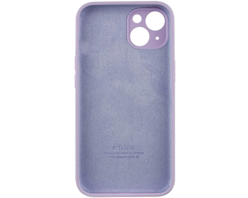 Чохол Silicone Case Full Camera Protective для iPhone 14 lilac PLS-00-00155464