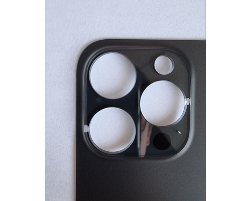 Задня кришка iPhone 14 Pro Max black (Більший отвір) (УЦІНКА) PLS-00-00161213