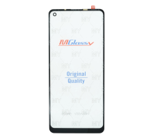 Скло дисплея Samsung A215 Galaxy A21 (2020) з OCA плівкою black (Musttby) PLS-00-00148887