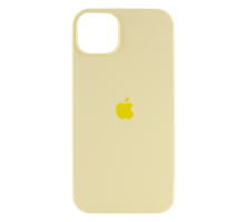 Чохол Silicone Case Full Protective iPhone 14 cream yellow PLS-00-00108933