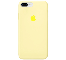 Чохол Silicone Case Full Protective iPhone 7 plus (8 plus) cream yellow PLS-00-00108875