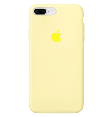 Чохол Silicone Case Full Protective iPhone 7 plus (8 plus) cream yellow PLS-00-00108875