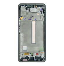 Дисплей Samsung A536 Galaxy A53 (2022) з сенсором та рамкою black (Original) PLS-00-00090153
