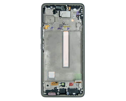 Дисплей Samsung A536 Galaxy A53 (2022) з сенсором та рамкою black (Original) PLS-00-00090153