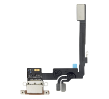 Шлейф iPhone 16 Pro з роз'ємом зарядки desert titanium (Original) PLS-00-00133976