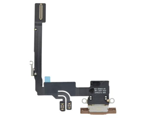 Шлейф iPhone 16 Pro з роз'ємом зарядки desert titanium (Original) PLS-00-00133976