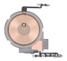 Шлейф iPhone 13 Pro Max з кнопками ввімкнення, гучності та бездротовою зарядкою (Original Used) PLS-00-00107482