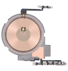 Шлейф iPhone 13 Pro Max з кнопками ввімкнення, гучності та бездротовою зарядкою (Original Used) PLS-00-00107482